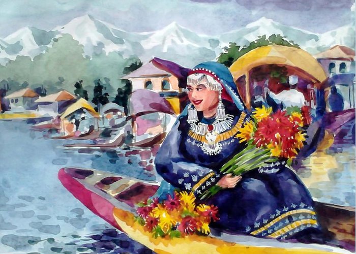 Dal Lake Jewel in the Crown of Kashmir' by Donna Jolly Jacob